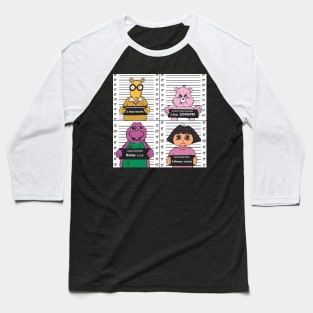 mugshot Baseball T-Shirt